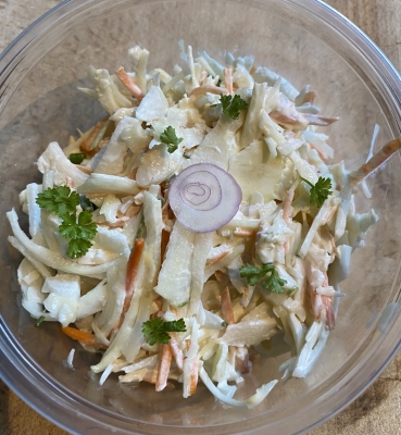 Witte koolsalade